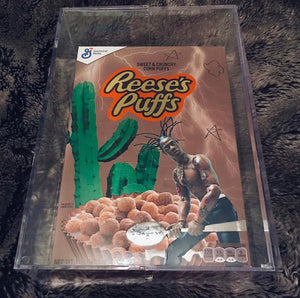 Astroworld 2019 Reese's Puffs Cereal Box