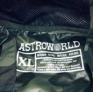 Astroworld Tour Camo Windbreaker