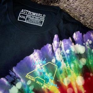 Astroworld 2019 Europe Tour Exclusive Tie Dye Tee