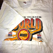 Load image into Gallery viewer, Rockets 1995 Back to Back “World Champs” Tee (White)