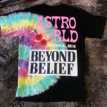 Load image into Gallery viewer, Astroworld Festival Run &quot;Beyond Belief&quot; Tee