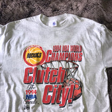 Load image into Gallery viewer, Rockets 1994 Champions “Clutch City” Tee (Grey)