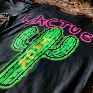 Cactus Jack Airbrush Logo Tee (Black)