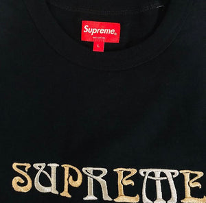 Supreme Nuveau Embroidered Tee (Black)