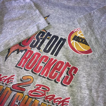 Load image into Gallery viewer, Rockets Vintage 1995 World Champs “TWOston” Tee (Grey)