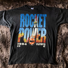 Load image into Gallery viewer, Rockets 1994 Rocket Power Playoffs Tee (Black)