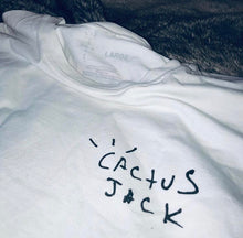 Load image into Gallery viewer, Cactus Jack Airbrush Logo Tee (White)