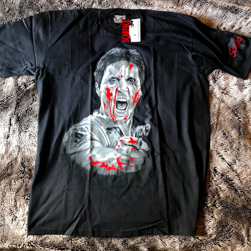 Scarface Single Stitch Blood Tee