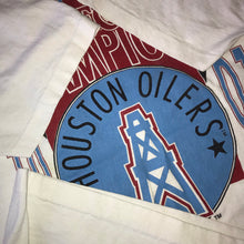 Load image into Gallery viewer, Houston Oilers 1991 AFC Central Champions Single Stitch Tee (White)