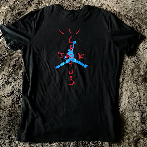 Jordan Cactus Jack Exclusive Logo Tee (Black)