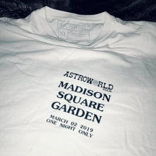 Load image into Gallery viewer, Astroworld Tour 2019 NY MSG Exclusive Tee