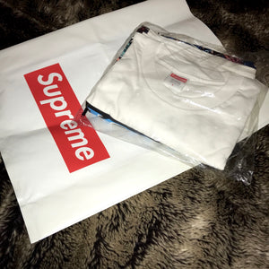 Supreme 20th Anniversary Box Logo Tee Shirt Pack 