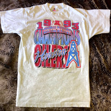 Load image into Gallery viewer, 1993 Houston Oilers AFC Champions Tee (Grey)