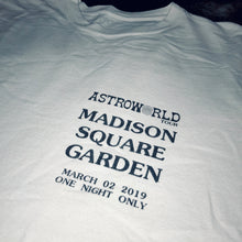 Load image into Gallery viewer, Astroworld Tour 2019 NY MSG Exclusive Tee