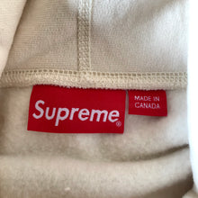 Load image into Gallery viewer, Supreme FW20 Cross Box Logo Hoodie (Natural)