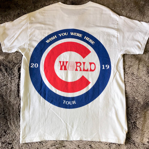 Astroworld Tour Chicago Cubs Tee