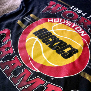 Rockets 1994 World Champs Tee (Black)