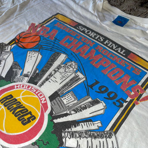 Rockets 1995 “Souvenir Edition” Champs Skyline Tee