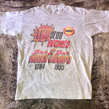 Load image into Gallery viewer, Rockets Vintage 1995 World Champs “TWOston” Tee (Grey)