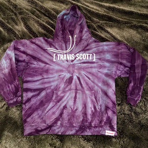 Diamond Supply Co Tie Dye Hoodie (Purple)