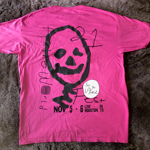 Astroworld Festival 2021 Utopia Tee (Pink)