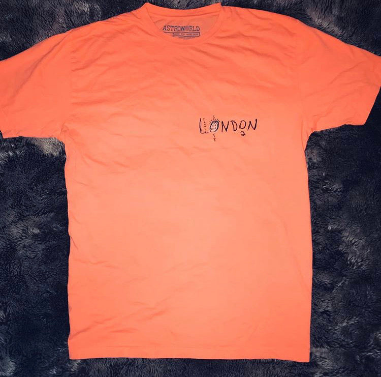 Astroworld Europe Tour 2019 London Exclusive Tee