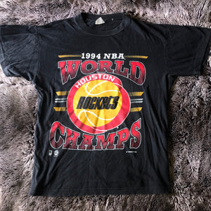 Rockets 1994 World Champs Tee (Black)