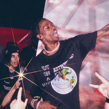 Load image into Gallery viewer, Astroworld “Happy Face” Tee (Black)