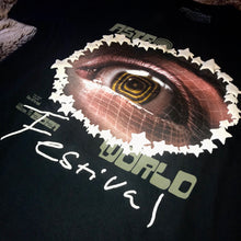 Load image into Gallery viewer, Astroworld Festival 2021 “Open Your Eyes” Tee (Black)