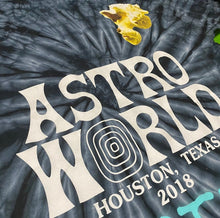 Load image into Gallery viewer, Astroworld Houston Exclusive 2018 Tie Dye Tee