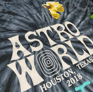 Astroworld Houston Exclusive 2018 Tie Dye Tee