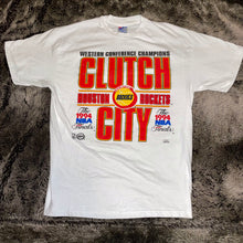 Load image into Gallery viewer, Rockets 1994 “Clutch City” Champs Tee (White)