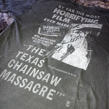 Load image into Gallery viewer, Halloween 2017 Texas Chainsaw Massacre Reversible Tee (Grey)