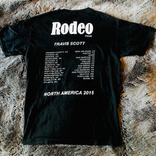 Load image into Gallery viewer, Rodeo 2015 Tour Cowboy Tee (Black)