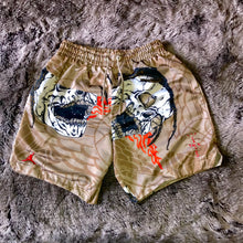 Load image into Gallery viewer, Cactus Jack Jordan Khaki Pool Shorts